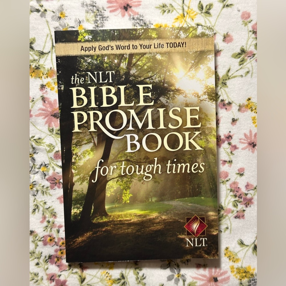 BIBLE PROMISE BOOK FOR TOUGH TIMES NLT